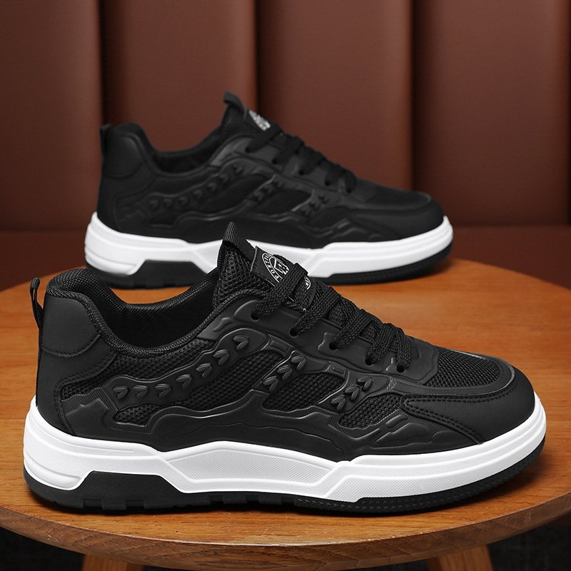 2024 Fashion design new men's autumn and winter leisure sports shoes soft sole wear-resistant leisure skateboard shoes