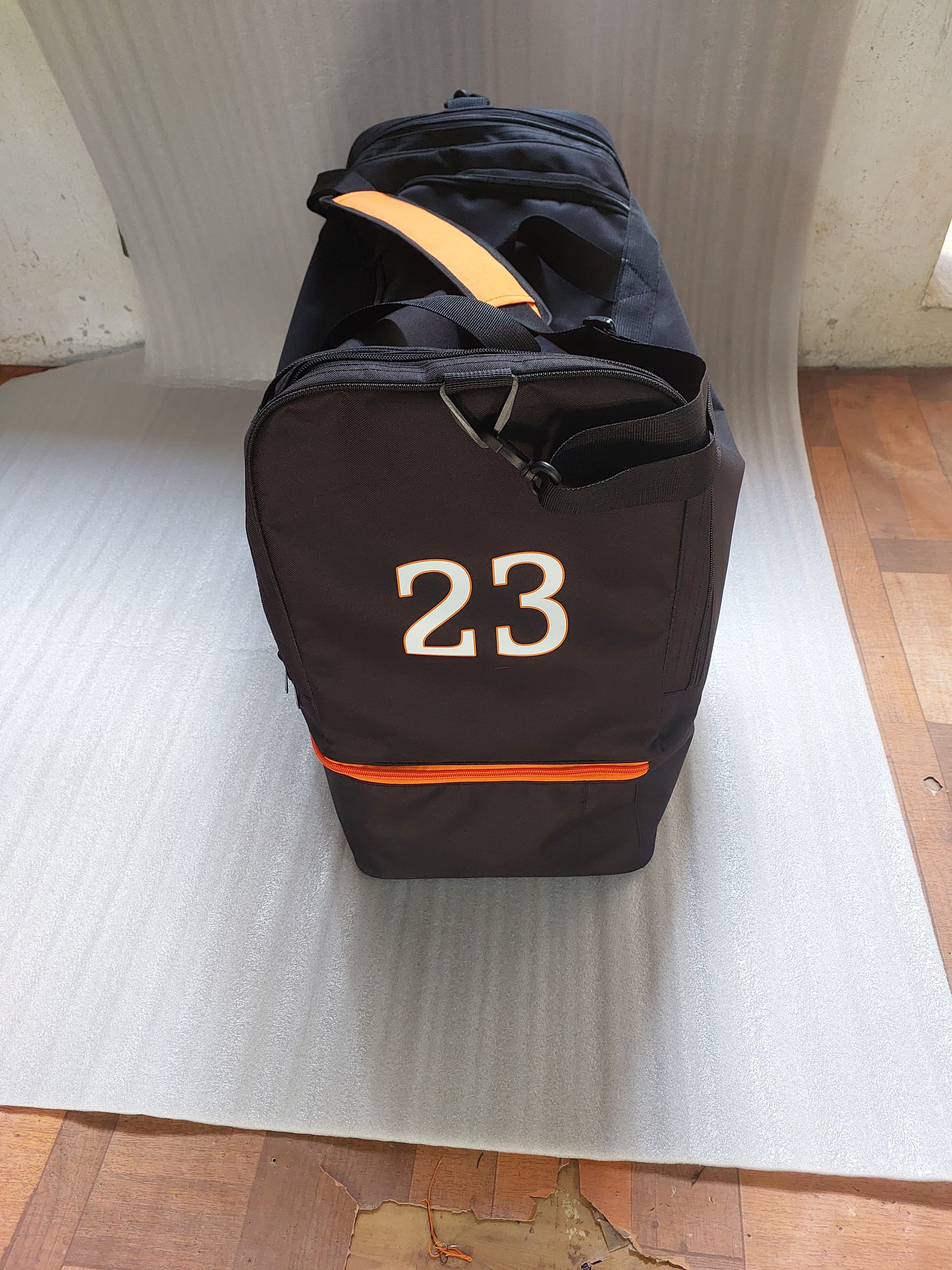 Football boot bag soccer ball storage gym sports bag with shoes compartment with custom logo