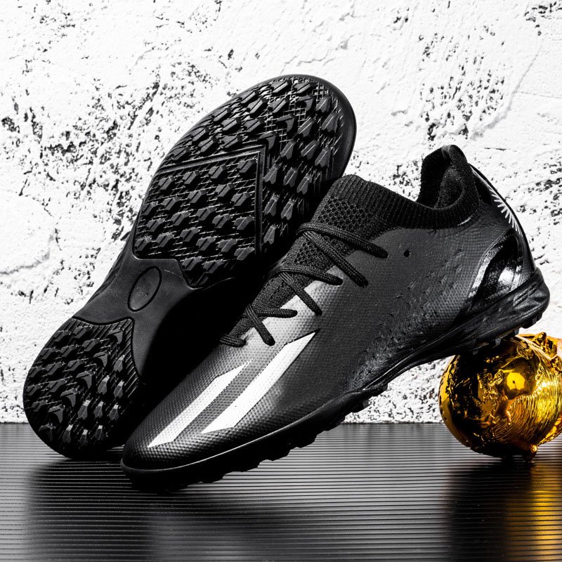 Wholesale price customized high ankle professional five person football TF outdoor soccer boots for men's football shoes