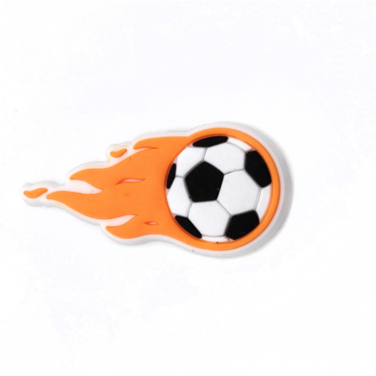 Wholesale Pvc Kansas City Chiefs Nfl Sports shoes Charms Soccer Team plastic Charms Nfl Football oem custom Charms For Clog
