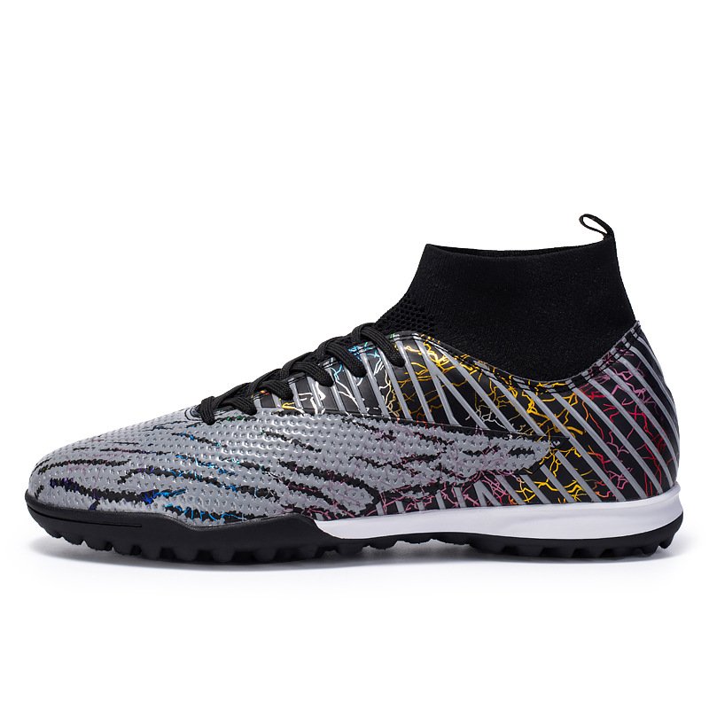 Soccer Shoes Outdoor Turf Indoor Soccer Training Sneaker Professional High-Top Athletic Football Boots Breathable Cleats