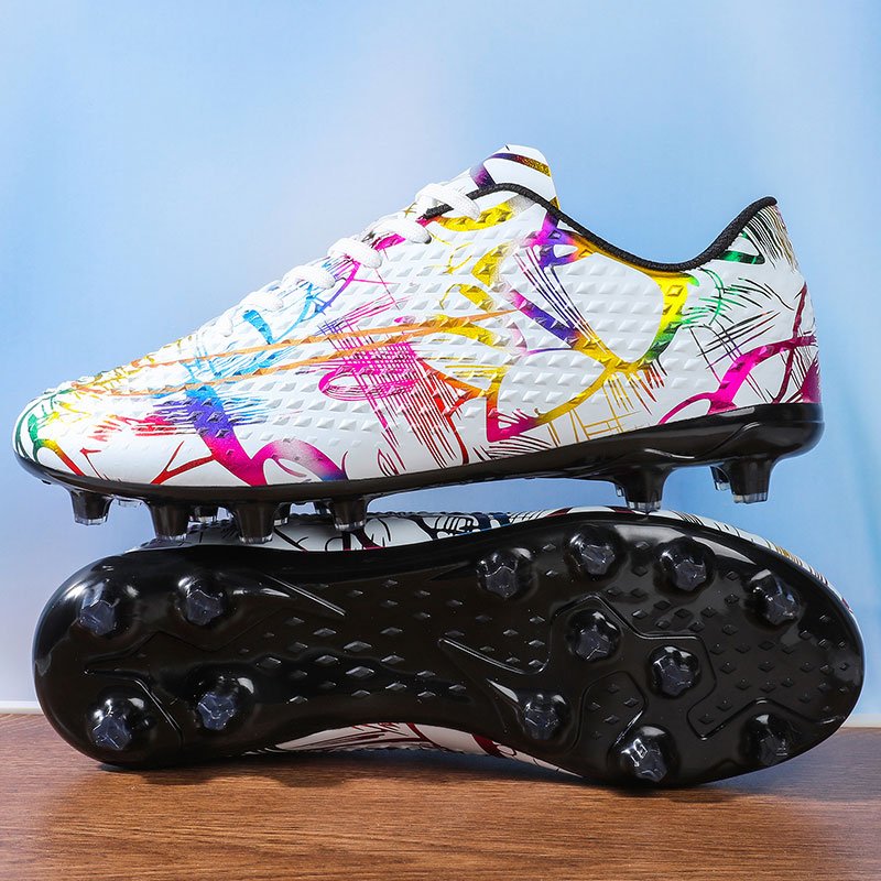 Latest New Fashion Classic Fly Mesh High School Football Soccer Shoes Boots Cleats for Students Men Women Adults Kids