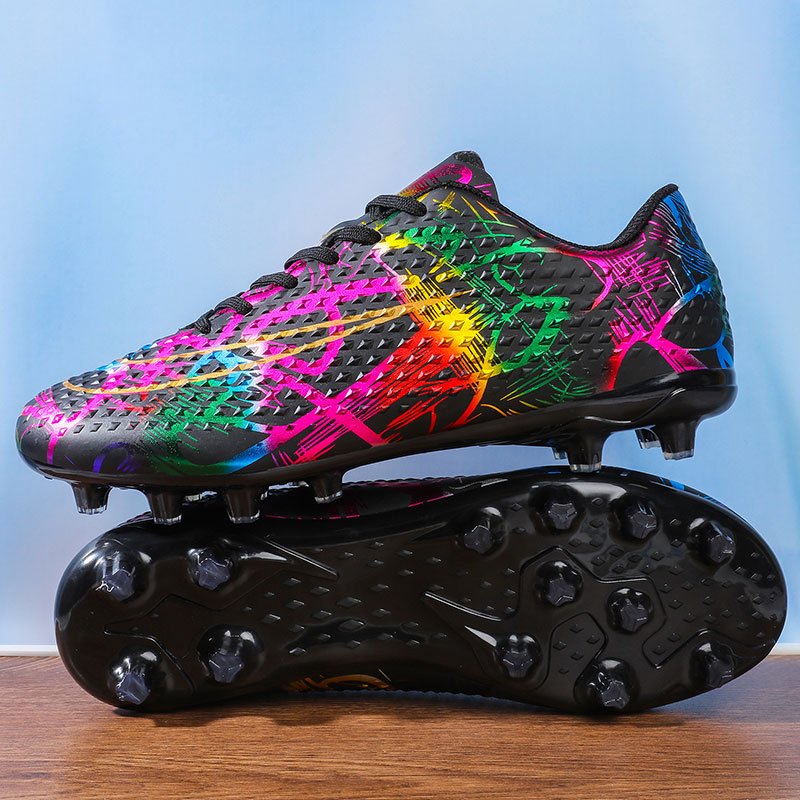 Latest New Fashion Classic Fly Mesh High School Football Soccer Shoes Boots Cleats for Students Men Women Adults Kids