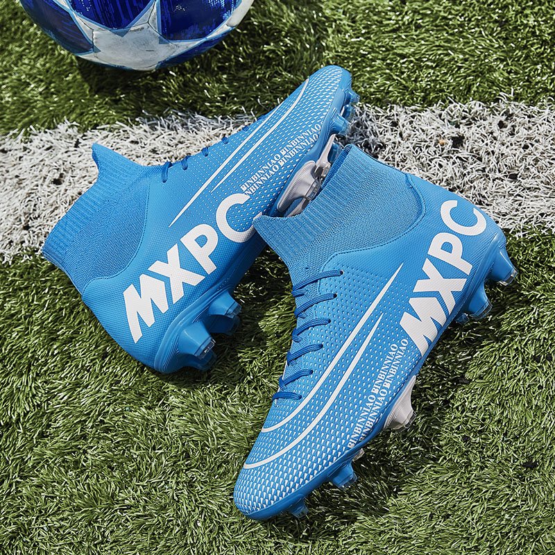Factory Good Quality American High Top Adult Long Nail Casual AG Sport Soccer Shoes Mud High Cut Training Men Football Shoes