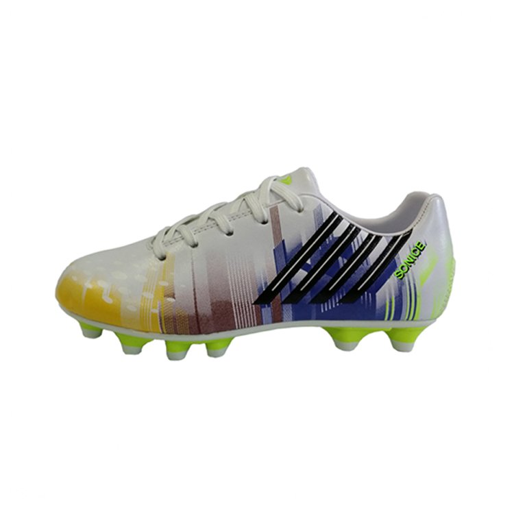 Soccer shoes size 9.5, customized logo soccer shoes for sports, boys and girls non-slip soccer shoes