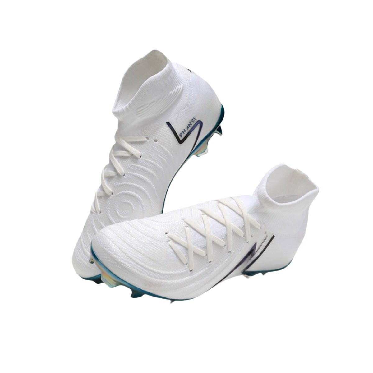 Hot selling trend best soccer shoes men Knitted waterproof futsal shoes custom Fashion design futbol soccer shoes