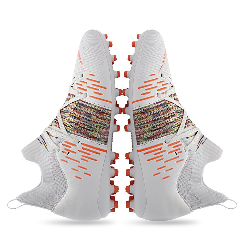 Hot Sale Light Soccer Shoes Men Outdoor Boys Football Ankle Boots Sneakers Sports Shoes Non-Slip Soccer Cleats