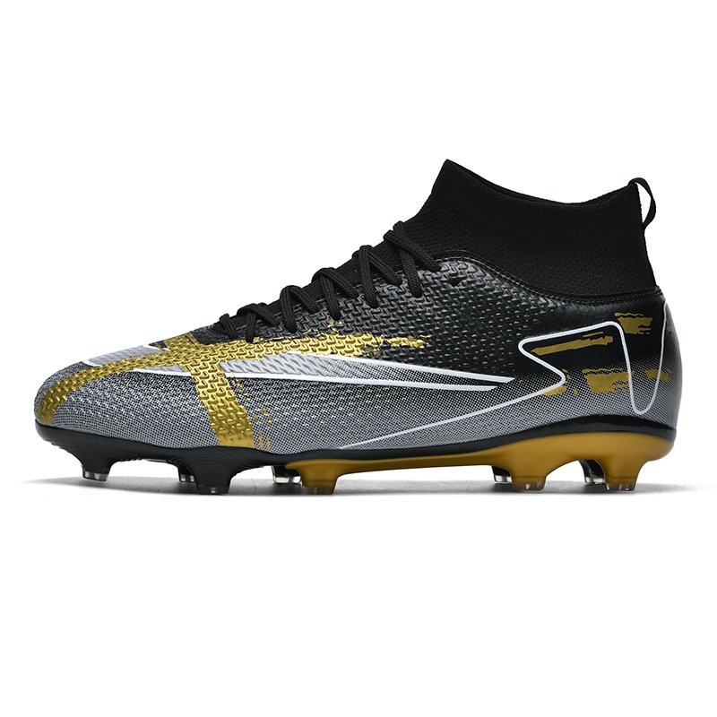 Hot Selling cleats custom football soccer shoes new factory direct cheap brand high ankle men's football soccer shoes