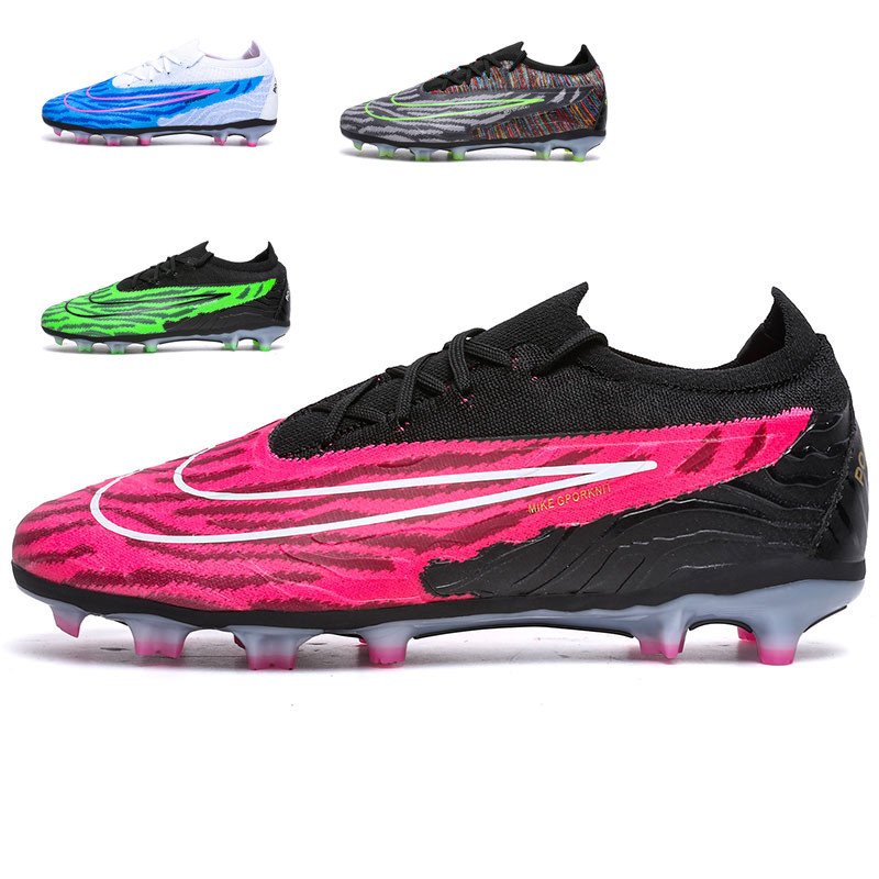 Man Boots Football Shoes Broken Nails turf Anti- Long Nails AG Professional Training Football Soccer Shoes For Men