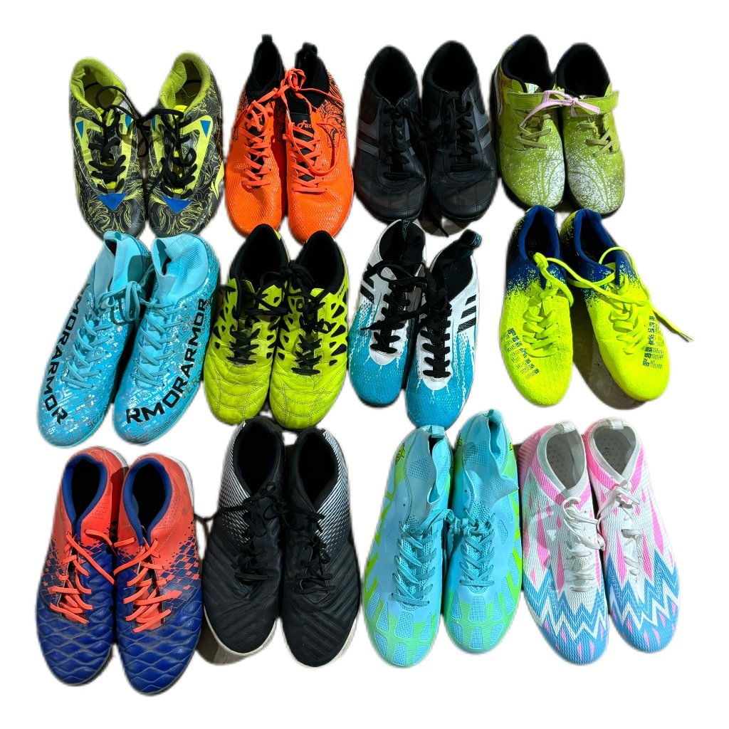 Rainbow Shoes Factory's Second-Hand Branded and Unbranded Soccer Football Shoes