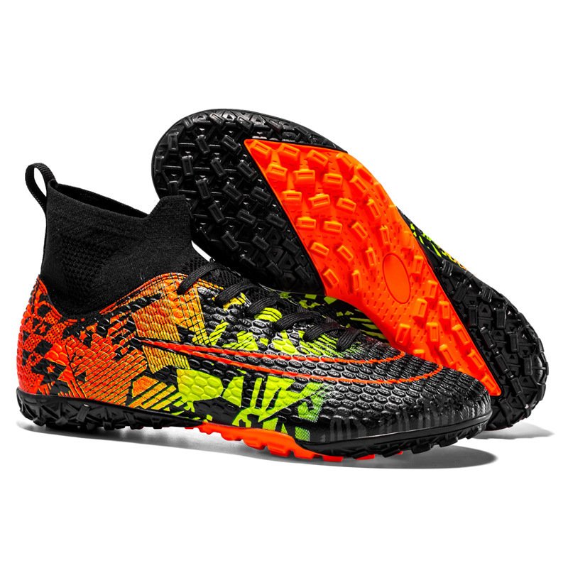 OEM China guayos XV FG Low Cut chuteira futebol Football shoes black white shoes Outdoor Boys Turf Soccer Shoe