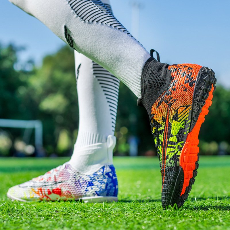 OEM China guayos XV FG Low Cut chuteira futebol Football shoes black white shoes Outdoor Boys Turf Soccer Shoe