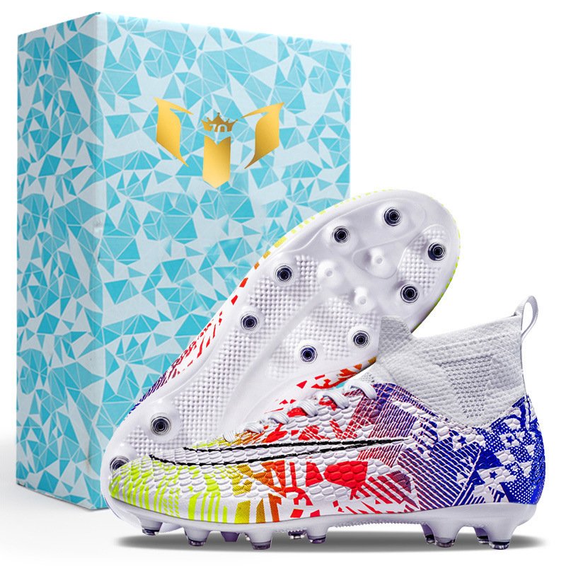 OEM China guayos XV FG Low Cut chuteira futebol Football shoes black white shoes Outdoor Boys Turf Soccer Shoe