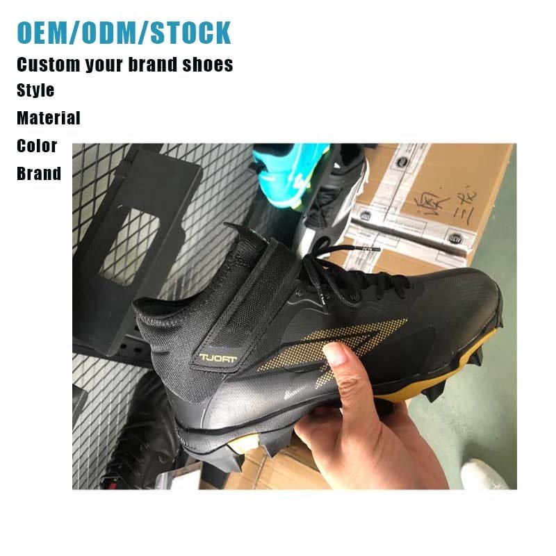 Outdoor Professional Men Football Sneakers Boy Soccer Shoes High Ankle Men's Cleats Training Soccer Boots
