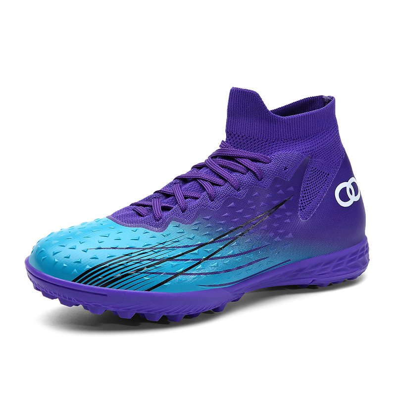 Men's Low Ankle Sports Turf Futsal Indoor Soccer Shoes Cheap TPU Sole Football Boots