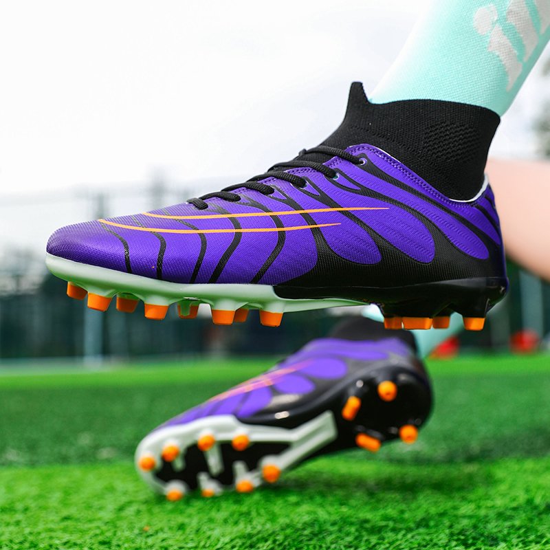 Classic Men Training Ankle Sole Outdoor Cleats Football Shoes Spike High Ankle Men Football Boots Original Football Casual Shoes