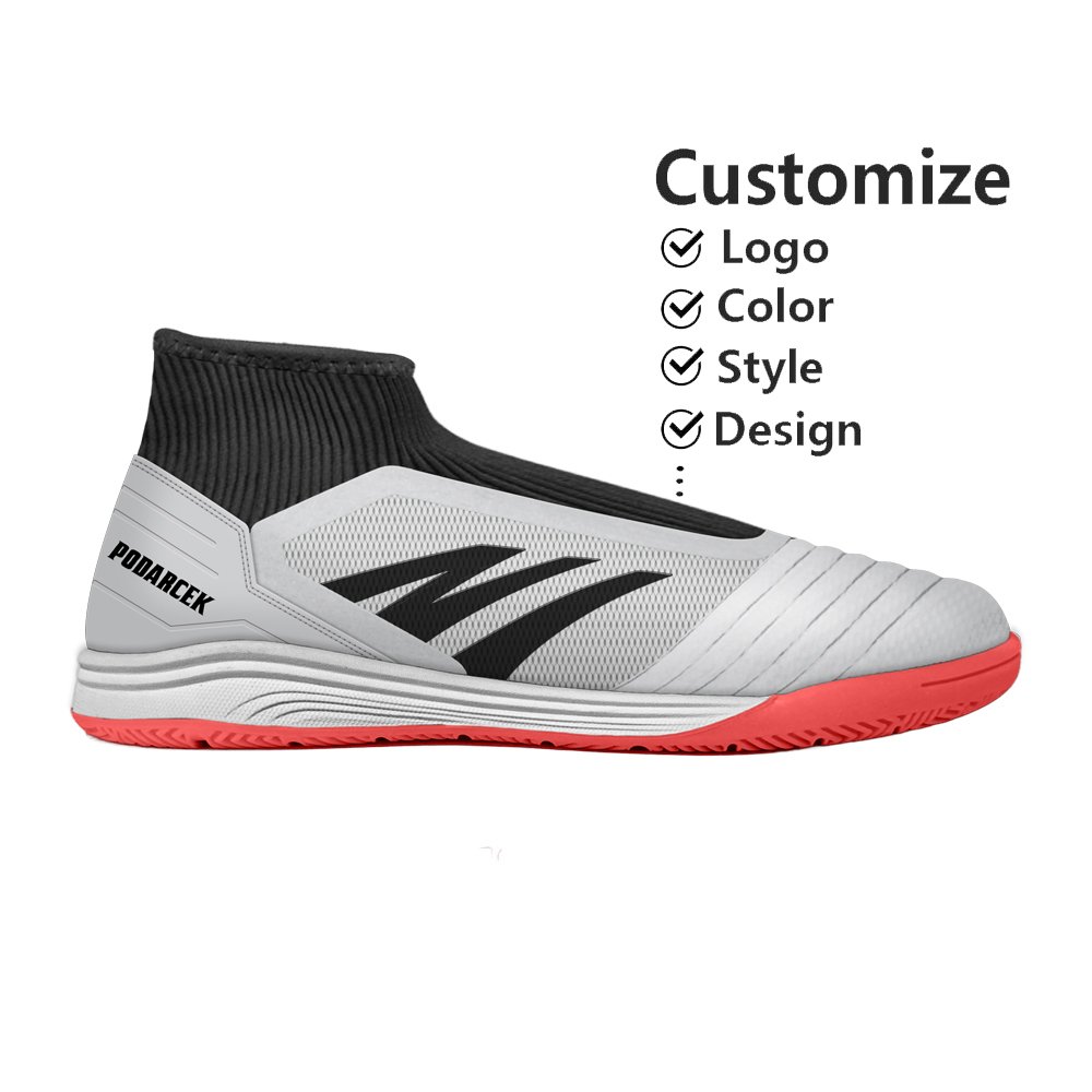 Manufacturer Custom Oem Leather Football Cleats Lightweight Breathable Training zapatos de football