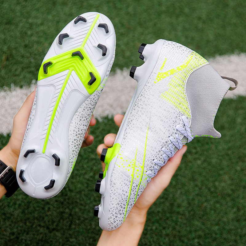 Soccer shoes men's TF broken spikes children's primary and secondary school students into artificial FG long spikes sports shoes