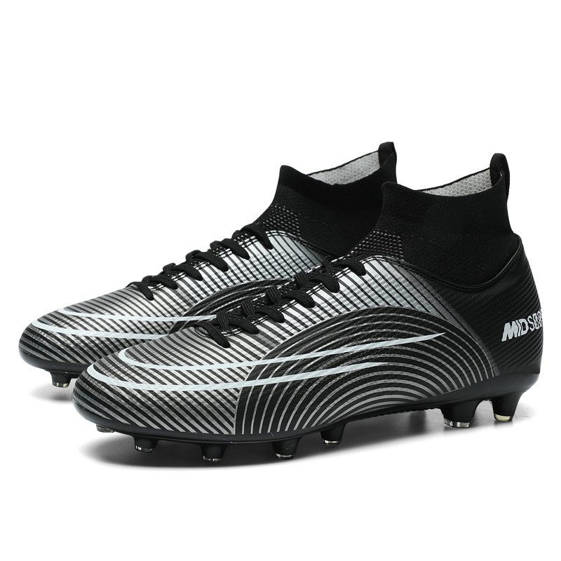 Mandarin duck football boots male and female spikes crushed nails teenage children students artificial grass training shoes