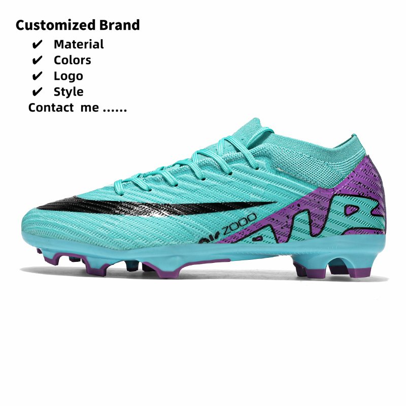 2024 New Factory Brand Mens Womens Waterproof Air Tn Fg Football Soccer Shoes Cleats Wholesale Zoom Football Soccer Shoes Boots