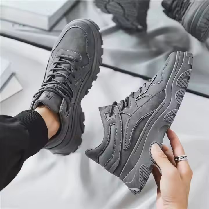 stock New Breathable Leisure sports Shoes Men's job Shoes Casual fitness walking style shoes