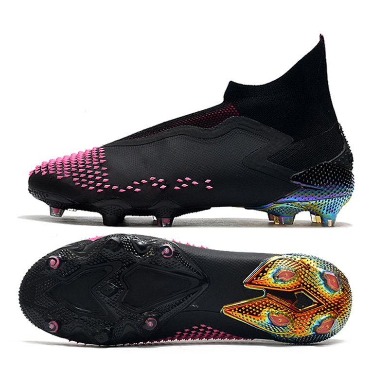 Teenager Ankle High Tops Football Shoes Kids Soccer Shoes Men Football Cleats Soccer Boots Indoor Soccer Training Sneaker