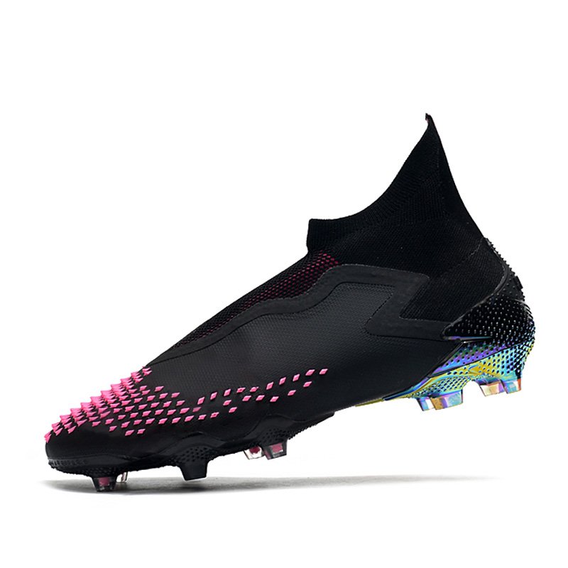 Teenager Ankle High Tops Football Shoes Kids Soccer Shoes Men Football Cleats Soccer Boots Indoor Soccer Training Sneaker