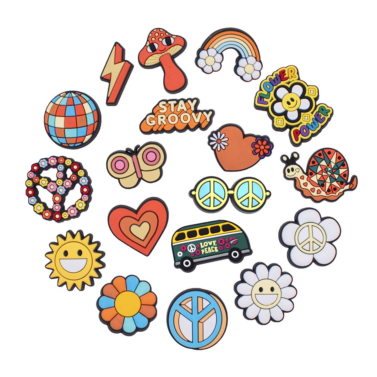 Custom Logo Christmas Clog Cartoon Letter Flower Anime Decorations Accessories Halloween PVC Designer Shoes Charms For Clog