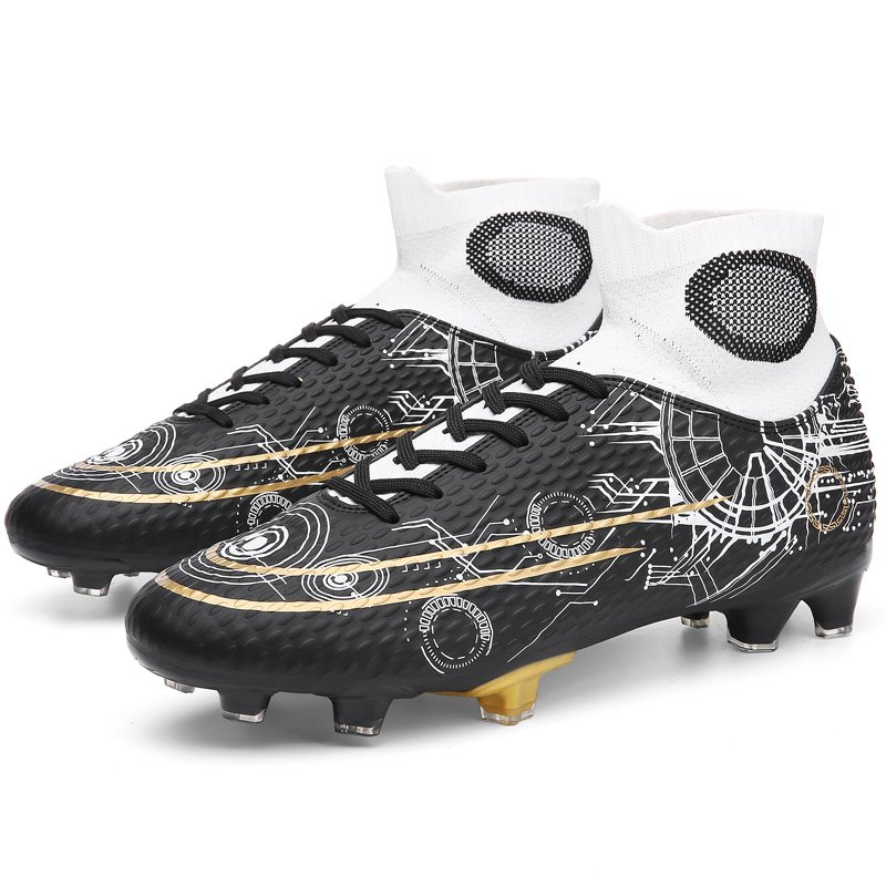 Best Selling Designer Football Boots Original Full Knitted Waterproof Studded Soccer Shoes for Summer and Winter Sports