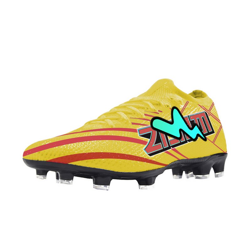 Free Ship Soccer Cleats Dropshipping Zapatos De Soccer Boots Custom Cheap Shoecleats Full Knit Training tacos futbol OEM 1 Pair