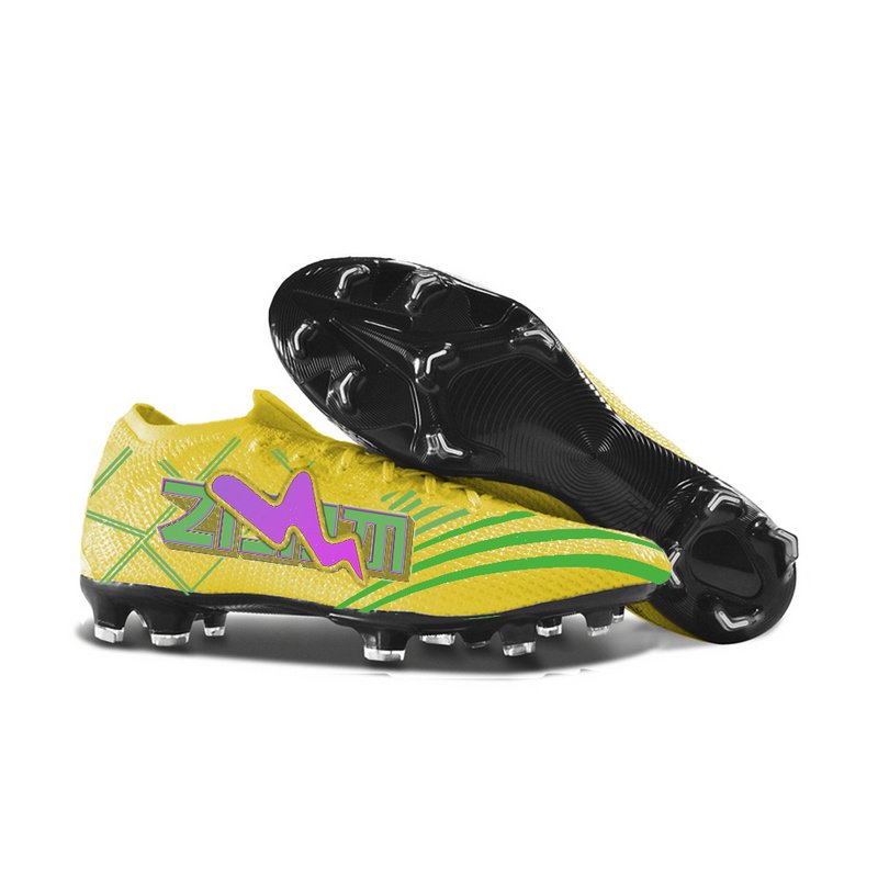 Free Ship Soccer Cleats Dropshipping Zapatos De Soccer Boots Custom Cheap Shoecleats Full Knit Training tacos futbol OEM 1 Pair