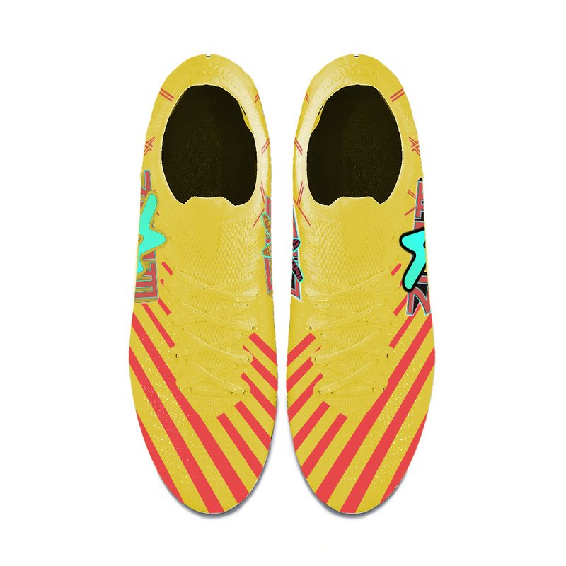 Free Ship Soccer Cleats Dropshipping Zapatos De Soccer Boots Custom Cheap Shoecleats Full Knit Training tacos futbol OEM 1 Pair