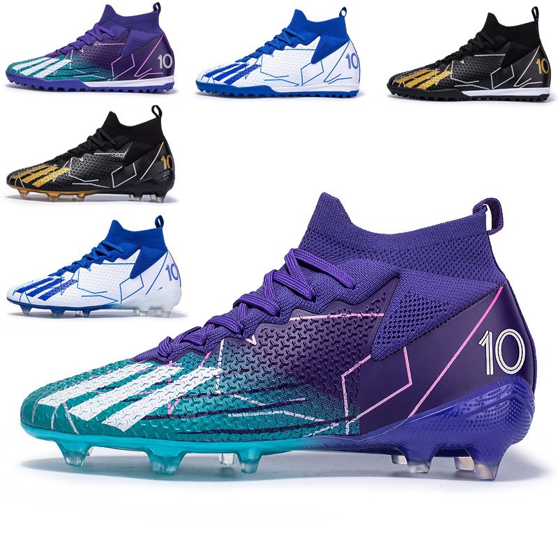 Cheap New Men's Long Nail Broken Nail Teenagers Student Artificial Training Soccer Shoes