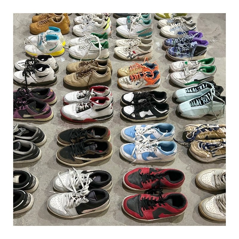 S05 Hot selling used international brand men's sneakers wholesale second hand men sports basketball shoes bales mixed brands