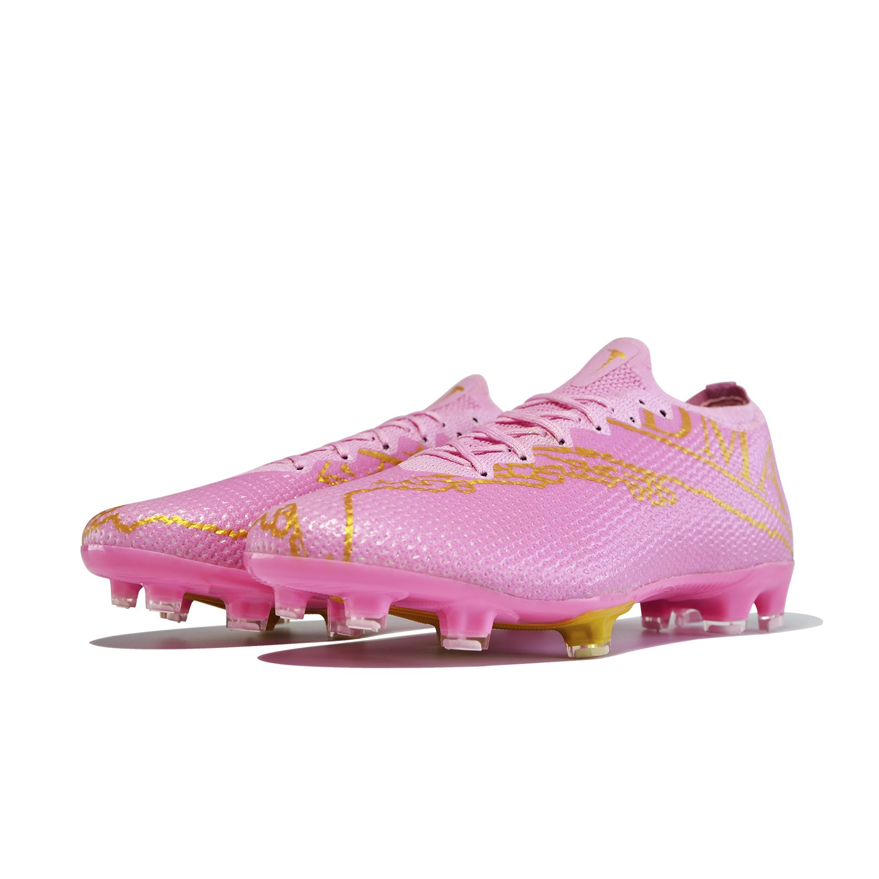 Professional FG TPU Spikes outdoor training sports shoes football shoelace bottom custom football boots Light customization