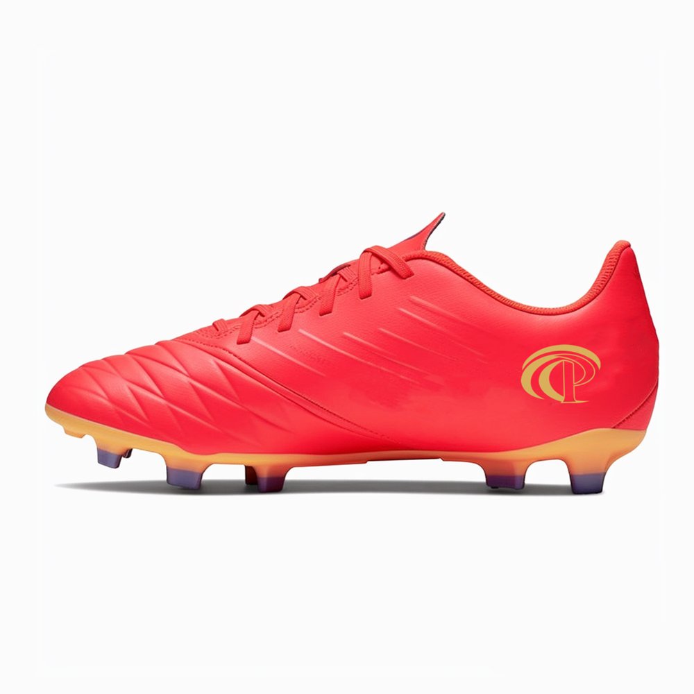 Manufacturer Pu Leather Breathable Soccer Shoes Synthetic Leather Fashion Football Boots For Men
