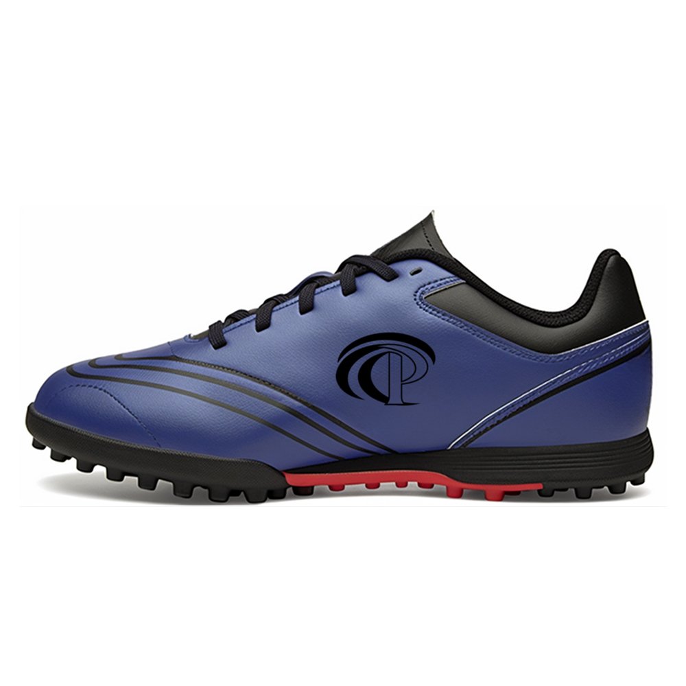 Manufacturer Pu Leather Breathable Soccer Shoes Synthetic Leather Fashion Football Boots For Men