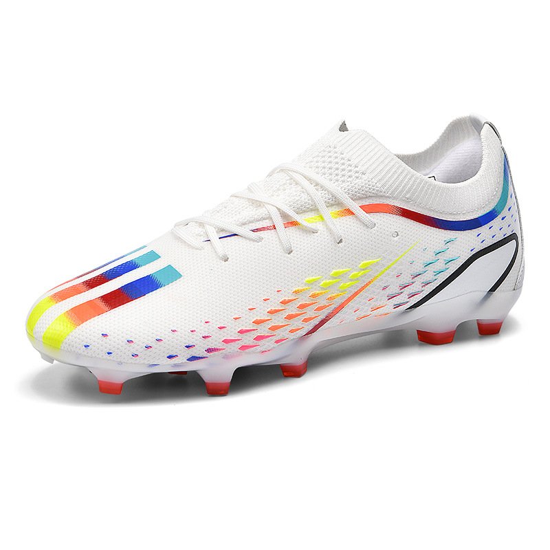high quality race elastic soccer shoes high ankle boots de football