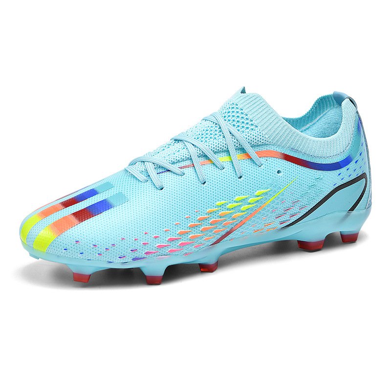 high quality race elastic soccer shoes high ankle boots de football