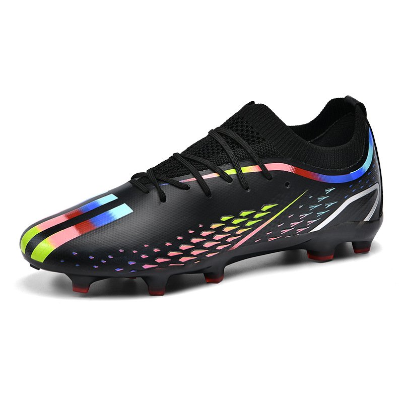 high quality race elastic soccer shoes high ankle boots de football