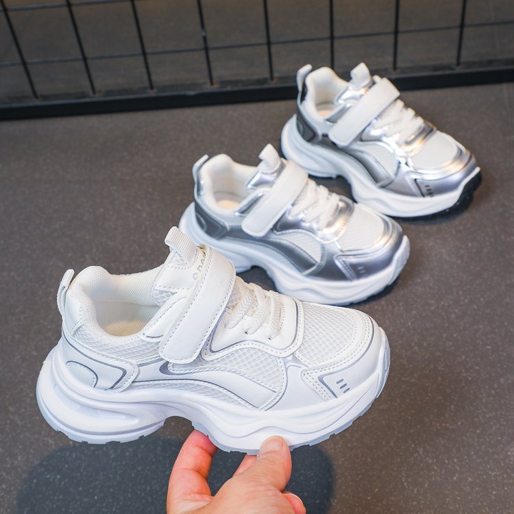 Lightweight and Soft Lace-Up Sneakers Fashion Trend Ventilated Walking Style Shoes for Women