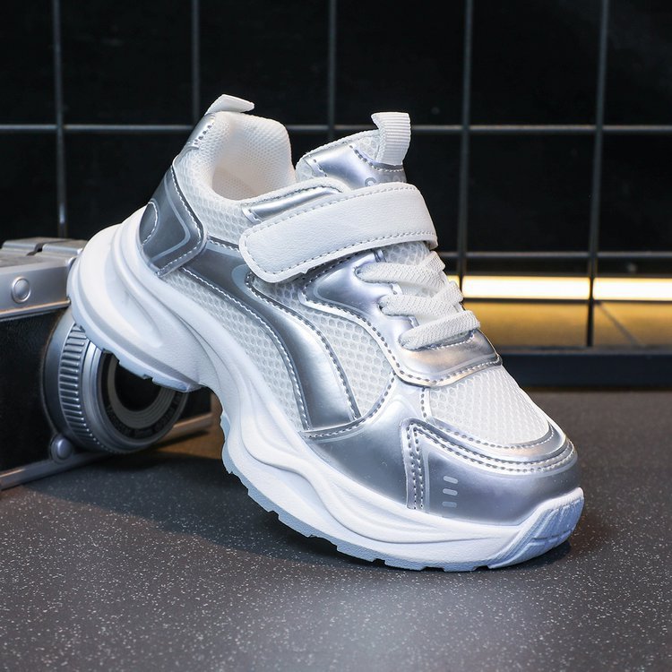 Lightweight and Soft Lace-Up Sneakers Fashion Trend Ventilated Walking Style Shoes for Women
