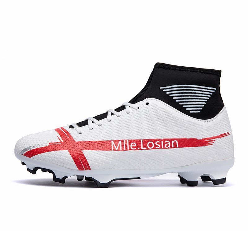 solidly nailed football shoes,shock absorption football shoes,grass sport square football shoes