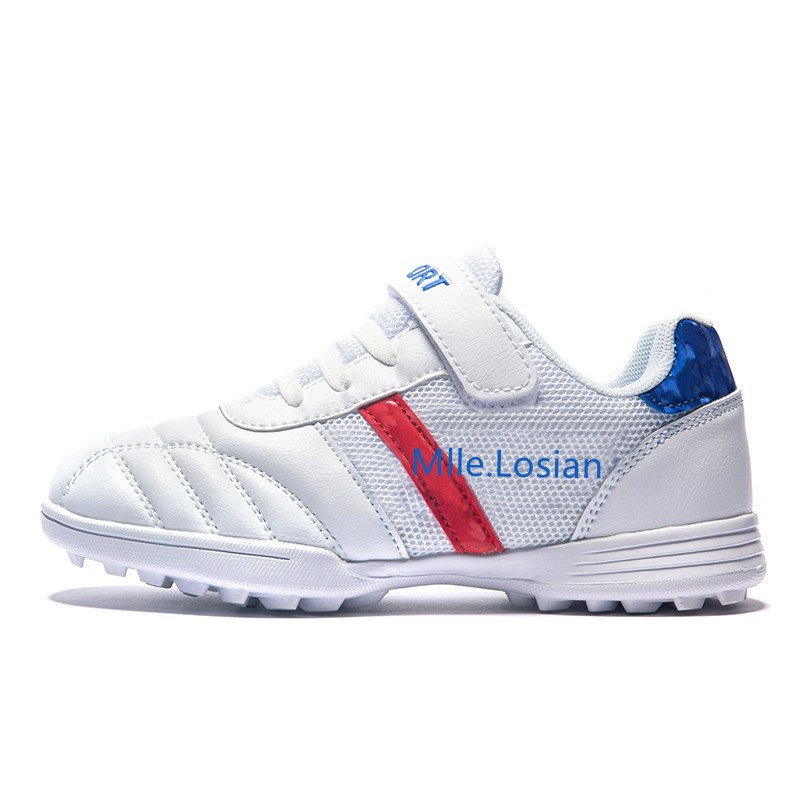 solidly nailed football shoes,shock absorption football shoes,grass sport square football shoes