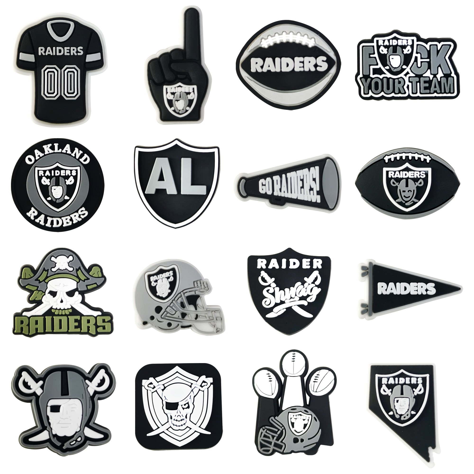 Wholesale American football team Buffalo Bills Style PVC Custom shoe decorations shoe charms