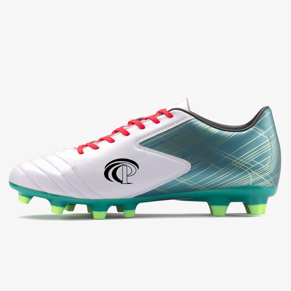 Supplier Customize Leather Football Cleats Lightweight Breathable Training Soccer Shoes For Men