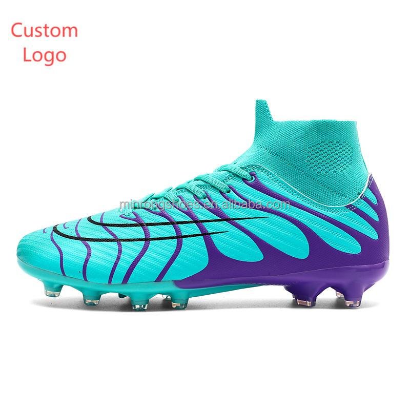 Men Soccer Shoes Football Boots Training Match Sneakers Futsal Professional Non Slip Soft soccer shoes