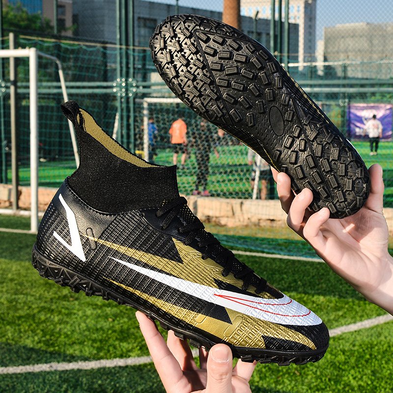 Brand High-Performance Football Boots for Intense Training Secure Lace up Fit for All Seasons-for Soccer