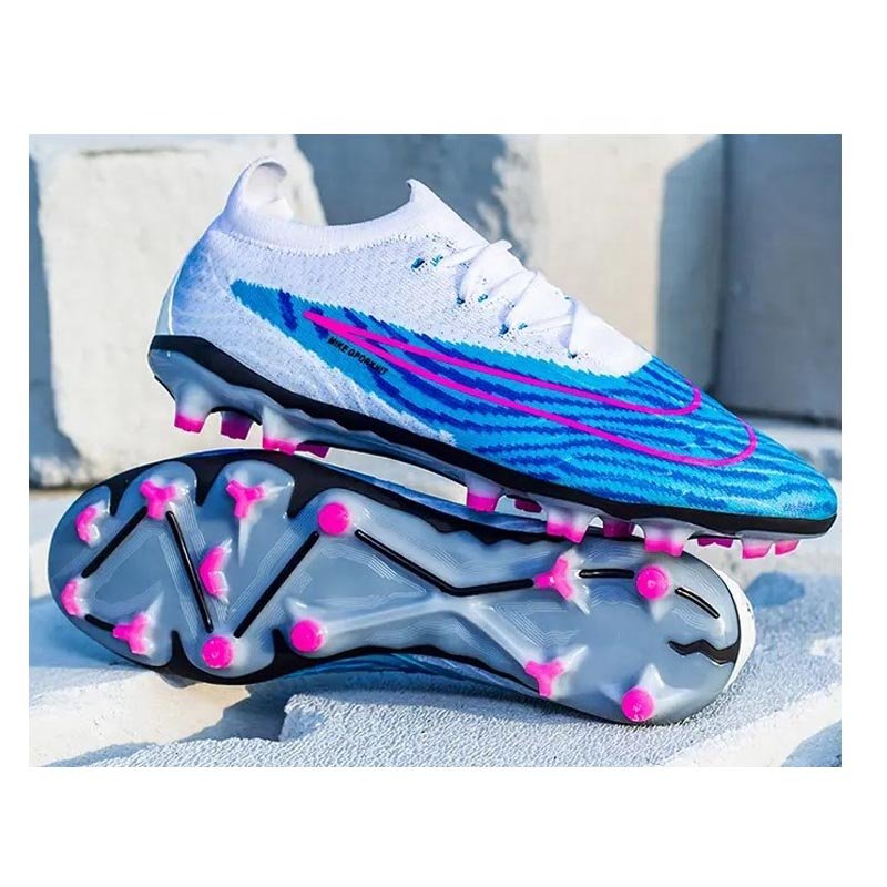 Top Quality Fashion Training low top football boots turf FG kids Flat men unisex Soccer Shoes Cleats