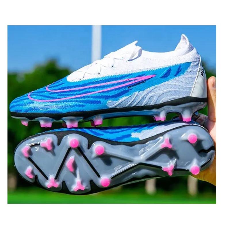 Top Quality Fashion Training low top football boots turf FG kids Flat men unisex Soccer Shoes Cleats